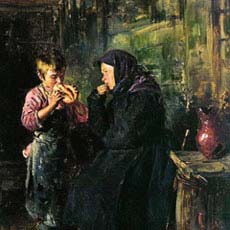 Картина Маковского Свидание. 1883 г.. описание картины