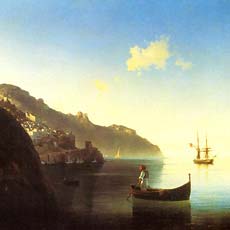 Побережье в Амальфи 1841 г