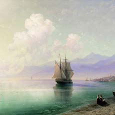 Картина Айвазовского Штиль. 1885 г.