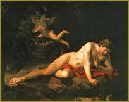 Нарцисс смотрящий в воду 1819 год