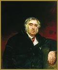 Портрет баснописца Крылова И.А. 1839 г