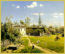 Картина Московский дворик Поленов
