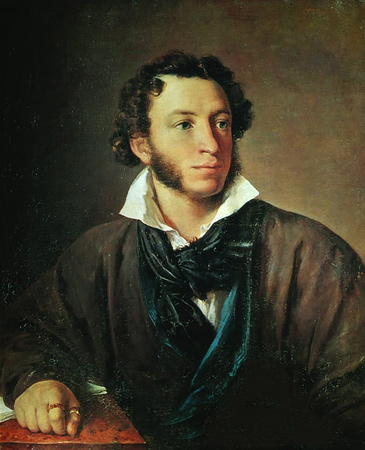 Тропинин В. А. Портрет Пушкина Александра Сергеевича. 1827 г.