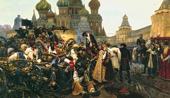 Утро стрелецкой казни В. И. Суриков. 1881 г