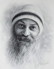 Образ бородатого Ошо Бхагван Шри Раджниш