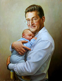Portrait of a grandfather
