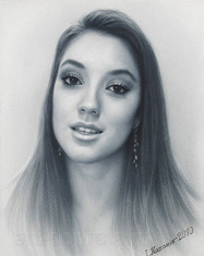 JuicyStar07 BLAIR PORTRAIT DRAWING