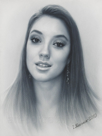 JuicyStar07 BLAIR PORTRAIT DRAWING