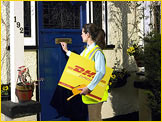 Портрет по почте DHL 