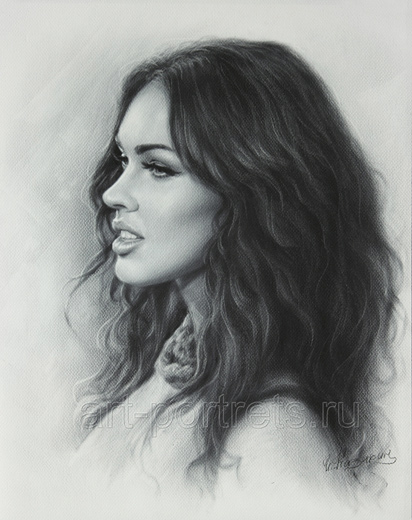 Megan Fox Drawing portrait