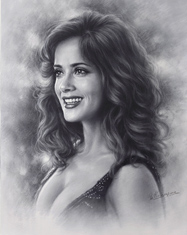 Salma Hayek Portrait