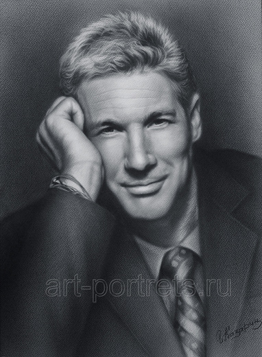 Richard Gere drawings step by step