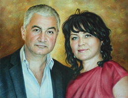 Portrait of husband and wife