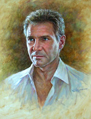 Harrison Ford Portrait painting
