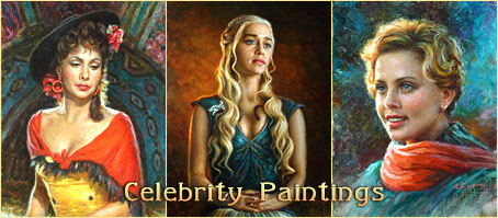 Paintings of famous people