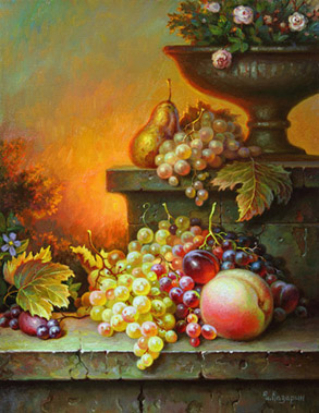 Still Life with Grapes