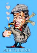 Jean-Paul Belmondo. Cartoons 